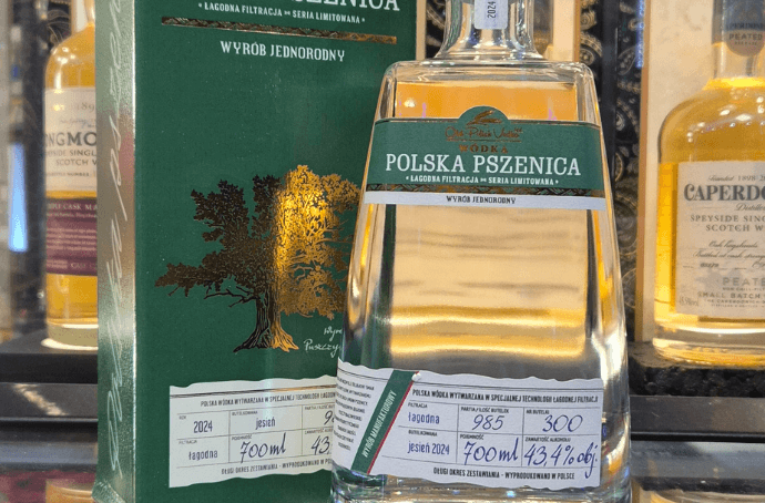 POLSKA PRZENICA VODKA 0.7L AND PACKAGE